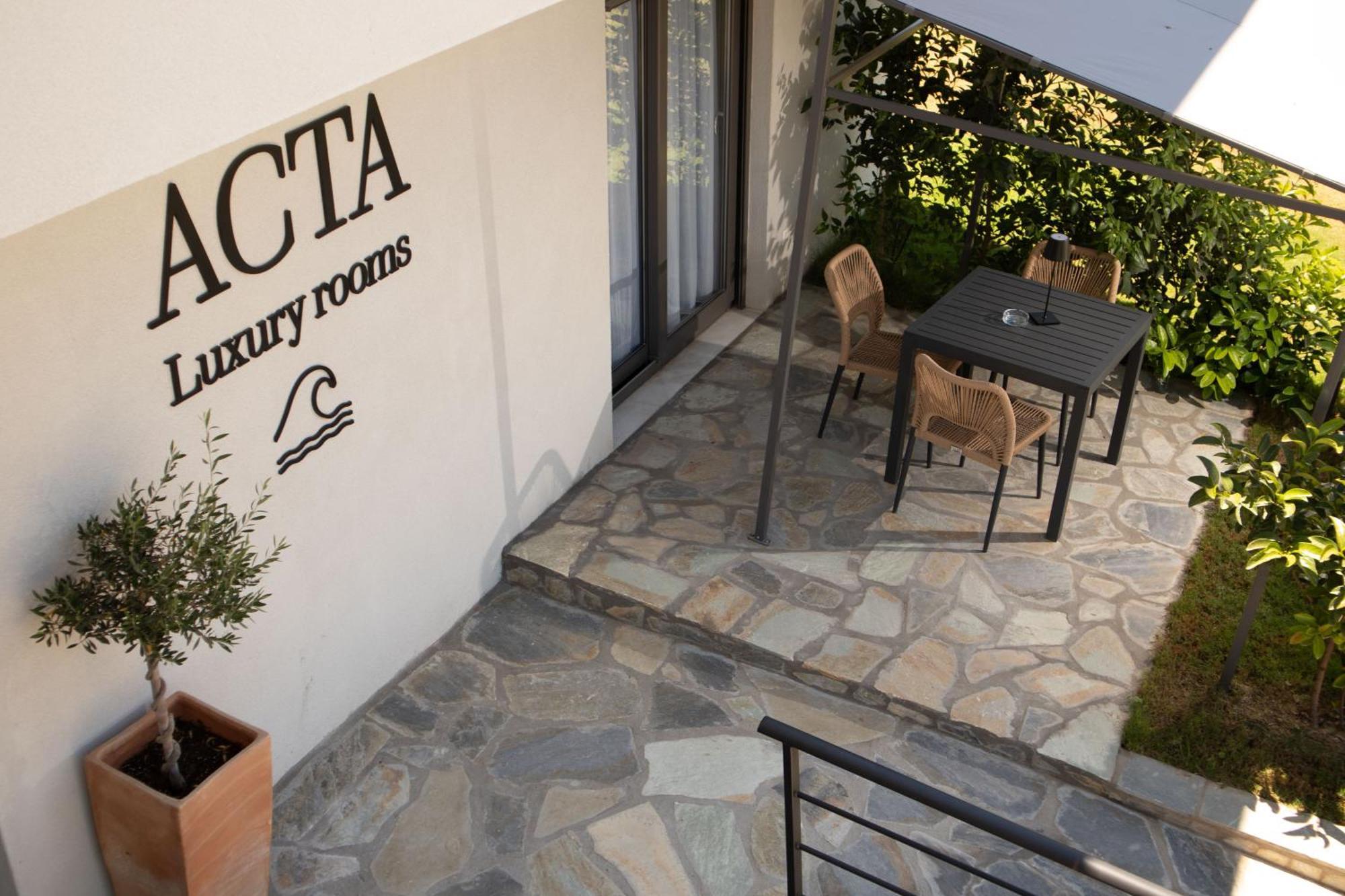 Acta Luxury Rooms Nikiti  Buitenkant foto